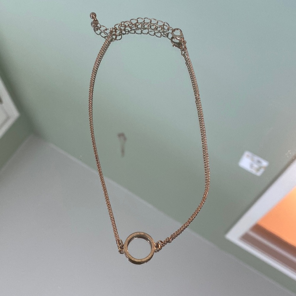 Gold choker